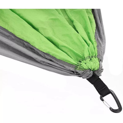 TURISTINĖ DVIVVIETĖ HAMAKA 300X140CM SU NUIMAMU TINKLELIU NUO UODŲ