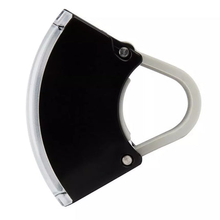 BOOKMAN Curve Front Light 220lm 877991 Black Bicycle Lamp