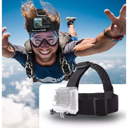 Tech-Protect GA100 Galvos laikiklis skirtas GoPro / DJI - Juodas