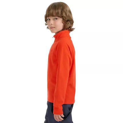 Fleece sweatshirt for boy 4F M058 red 4FJWAW25UFLEM058 62S