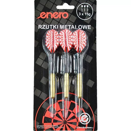 DARTS METAL DARTS 18g SET 3 PCS ENERO