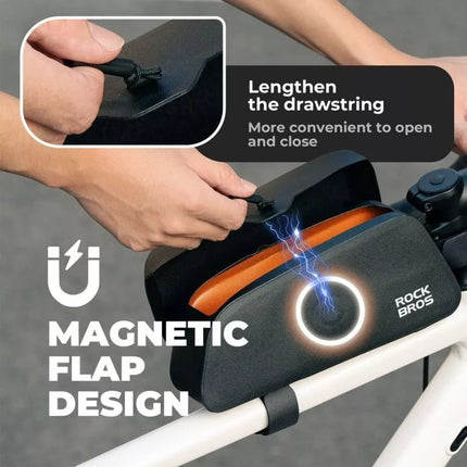 Rockbros bicycle bag 30120122002 magnetic