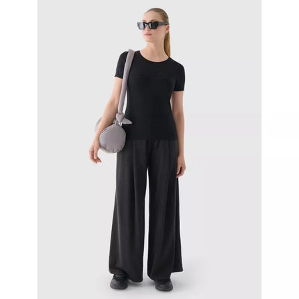 Slim T-shirt with print for women 4F 4FWMM00TTSHF1846-20S