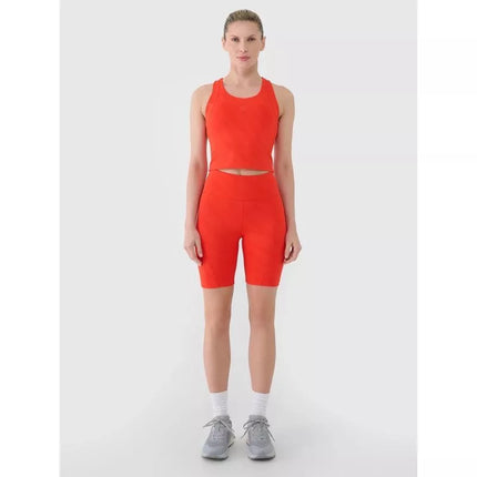 Women's quick-drying training crop top 4F 4FWSS25TFSLF413-62S
