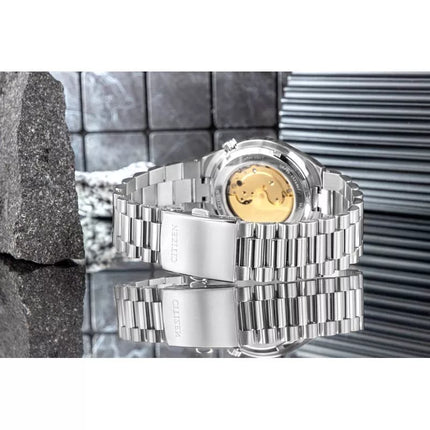 CITIZEN Tsuyosa Safyrinis Mechaninis Vyriškas Laikrodis NJ0159-86X + Dėžutė