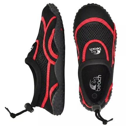 JUNIOR WATER SHOES BLACK/RED XQMAX S.30