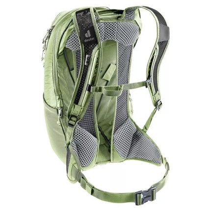 Deuter Race Air 14 + 3 dviračių kuprinė, mineralinė/pirštinė