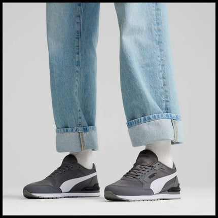 ST Runner v4 Mesh Cool Dark Gray-PUMA Wh (39966603)