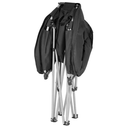 TRIP FOLDING CHAIR 83x80x40CM BLACK