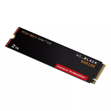 SSD WD Black SN8100 be radiatoriaus 2TB WDS200T1X0M