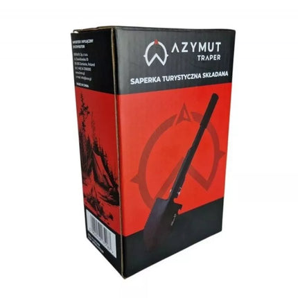 AZYMUT Traper multifunctional tactical shovel black + cover