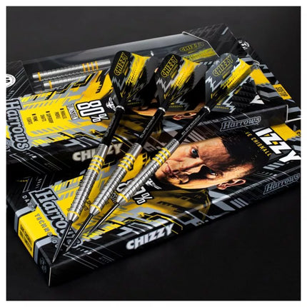 Harrows Chizzy Darts 80 % "Steeltip" HS-TNK-000013896