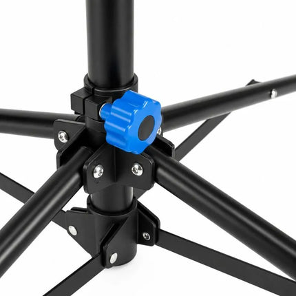 Wozinsky WSS-180 pastatomas dviračių serviso stovas su rankenėlėmis, iki 30 kg - juodas