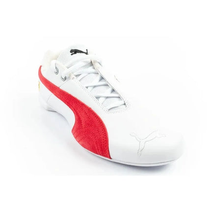 Puma men's sports shoes Ferrari Future Cat white natural leather fashionable