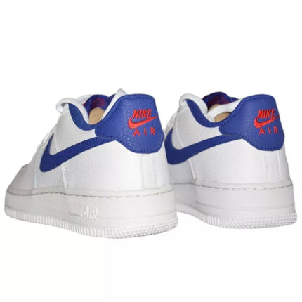 Nike Air Force 1 moteriški batai, balti / tamsiai karališkos mėlynos - CT3839-101