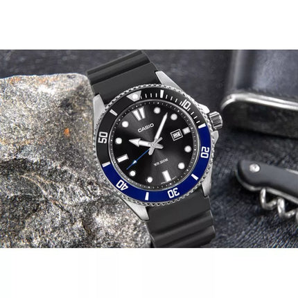 Vyriškas laikrodis CASIO MDV-107-1A2VEF + dėžutė