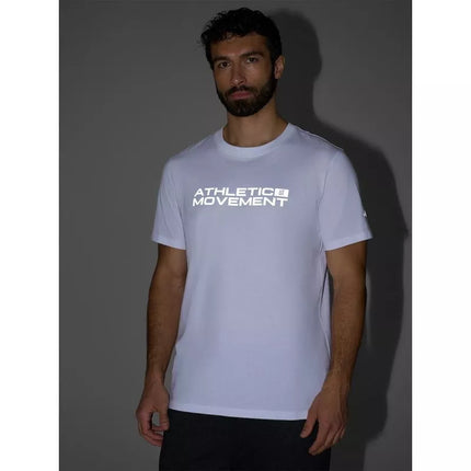 Men's regular printed T-shirt 4F 4FRAW25TTSHM3384-10S