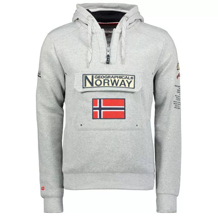 Geographical Norway 3/4 Gymclass džemperis 100 M WU4184H/GN B-Grey