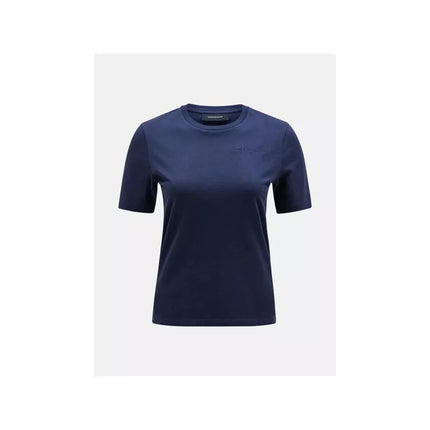 T-Shirt Peak Performance W Original Small Logo Tee navy blue