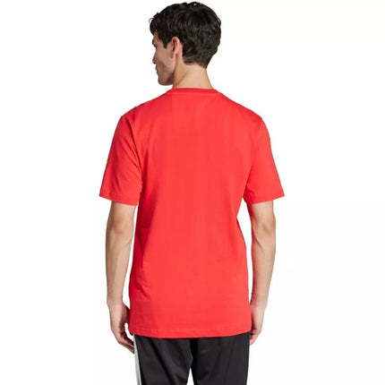 adidas Vyriški marškinėliai su grafiniu logotipu Raudoni JJ3934