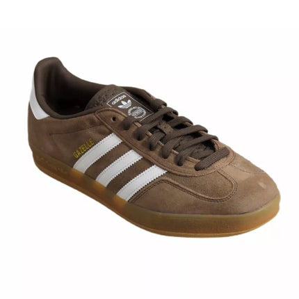Adidas Gazelle Indoor Men's Sneakers "Earth Strata Cloud White" - JQ0175
