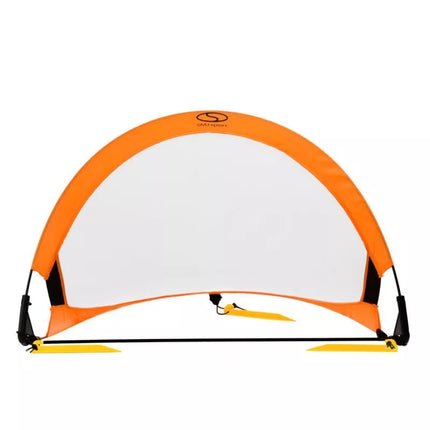 Pop-up soccer training goal - orange (S) 76x45x45 cm