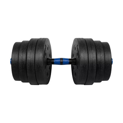 Bituminiai reguliuojami hanteliai su jungtimi 2x15kg REBEL ACTIVE