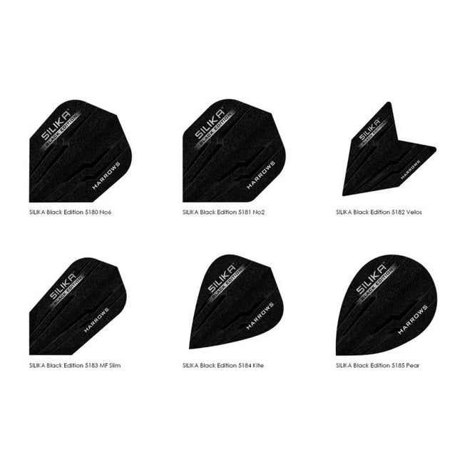 Harrows SILIKA Black Edition Plunksnos