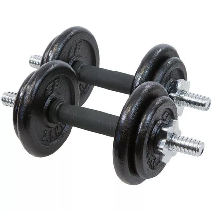 KETINIS HANTELIS 19 KG (2x9.5 KG) ENERO FIT CASE
