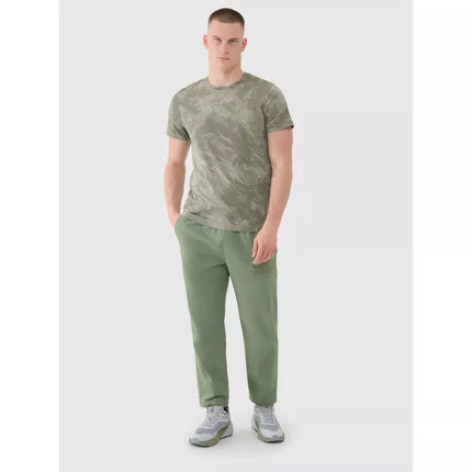 Men's casual trousers 4F 4FWSS25TTROM0999-44S