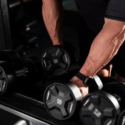HPC 10 KG POLYURETHANE Dumbbell CPU HMS