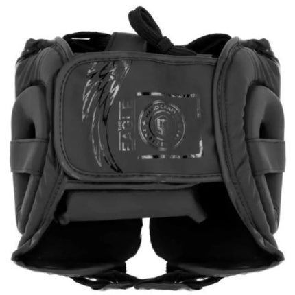 Bokso treniruočių šalmas KSTOP-BLACK-EAGLE