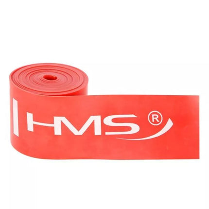 FB01 RED 1.2 x 50 x 2080 MM HMS EXERCISE BAND
