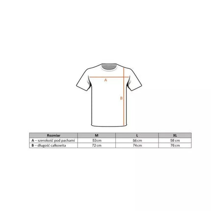 KLASIKINIS RAUDONAS PREKĖS ŽENKLAS - Medvilniniai marškinėliai DBX BUSHIDO KT12-XL