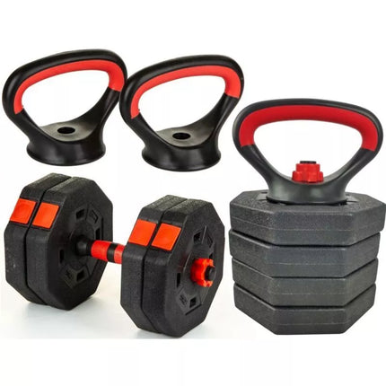 KOMPOZITINIS GIRNELĖS ATSISPAUDIMŲ TRENIRUOKLIS 3-IN-1 10KG EB FIT