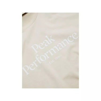 Marškinėliai Original Tee M, smėlio spalvos Peak Performance
