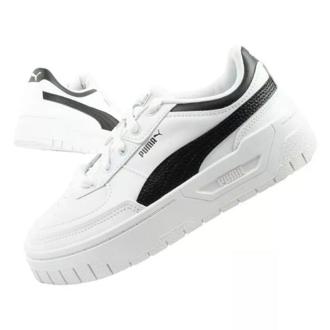 Puma Cali Dream moteriški sportiniai bateliai-kedai ant platformos balti