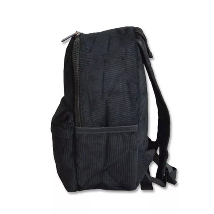 Air Jordan Corduroy Girls Mini Backpack Black - 2A0860-023