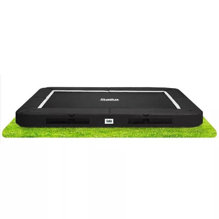 Salta Premium Ground Trampoline - 214x305cm - Black