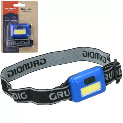 GRUNDIG COB LED turistinis priekinis žibintas - Mėlynas