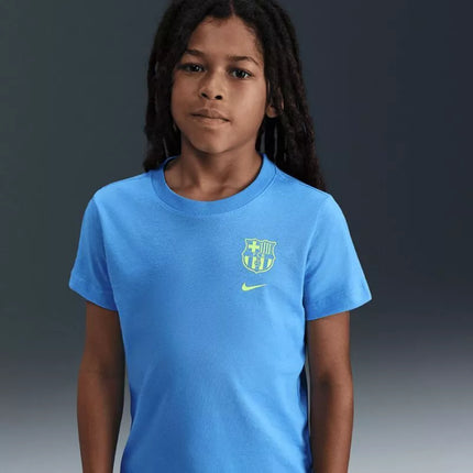 Nike FC Barcelona Jaunimo Sirgaliaus Marškinėliai HQ3233-412