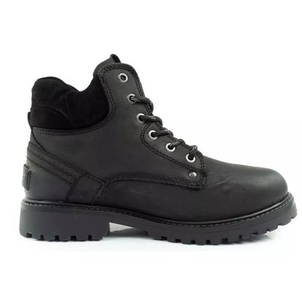 Wrangler Yuma men's boots, Chelsea boots, elegant leather, black