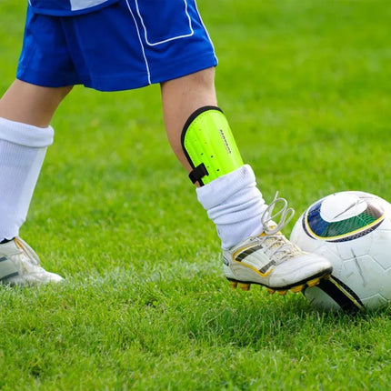 Meteor L futbolo blauzdų apsaugos žalia