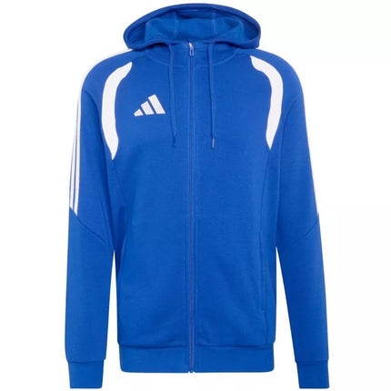 Men's adidas Tiro 26 League Sweat Full Zip Hoodie Blue KF9105