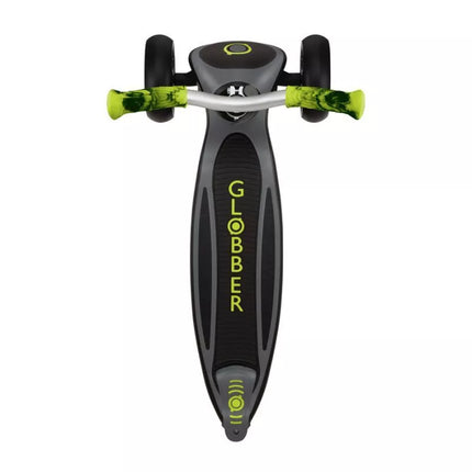 Globber Master Prime triratis paspirtukas / juodas - ryškiai žalias 664-106