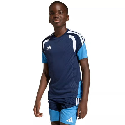 adidas Tiro 26 Competition Training Tamsiai Mėlynų Vaikiški Marškinėliai JM1446