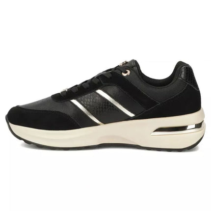 Women's leather shoes, sneakers, black Filippo DP7772