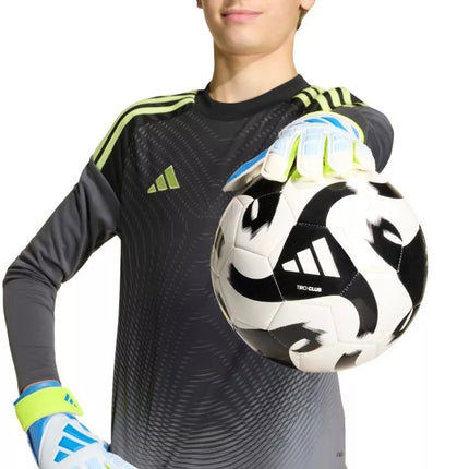adidas Predator Training Kids' Goalkeeper Gloves White, Yellow, and Blue KA7793