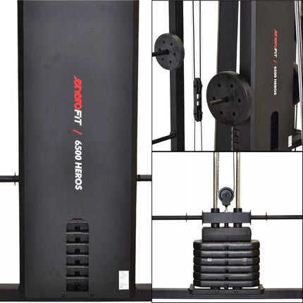 ATLAS DAUGIAFUNKCINIS TRENIRUOČIŲ STOVAS 6500 HEROS ENERO FIT