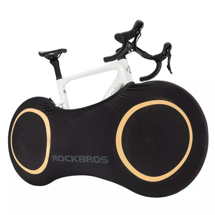 Rockbros D95 elastingas užvalkalas, tinkantis 26-29 colių (700C) žvyriniams, kalnų, miesto ir plento dviračiams (71×152 cm) – juodas